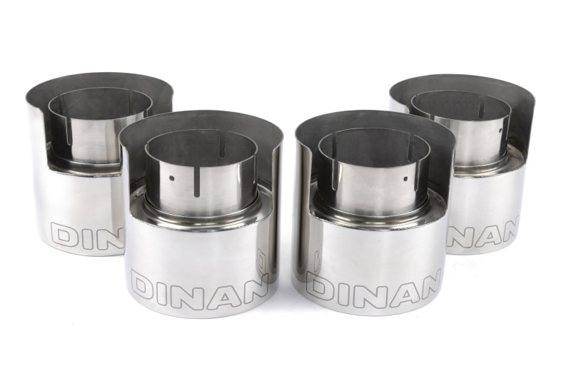 Dinan 21-27 BMW M3/M4 (G80/G82/G83) Valved Axleback Exhaust System - Polished Tips - Image 4
