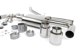 Dinan 17-24 Mini Cooper Clubman/Countryman S ALL4 (F54/F60) Valved Axleback Exhaust - Polished Tips - Image 5