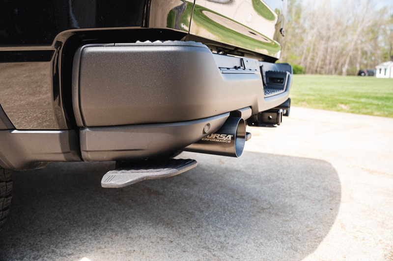 Corsa 25-26 RAM 1500 RHO Crew Cab 3.0L T Cat-Back Dual Rear Exit w/ 5in Single Gun Metal Pro Series - Image 4