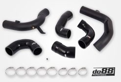 do88 Audi/Seat/Skoda/Volkswagen 1.8T/2.0T (MQB) OEM Intercooler Pressure Pipes w/Black Hoses