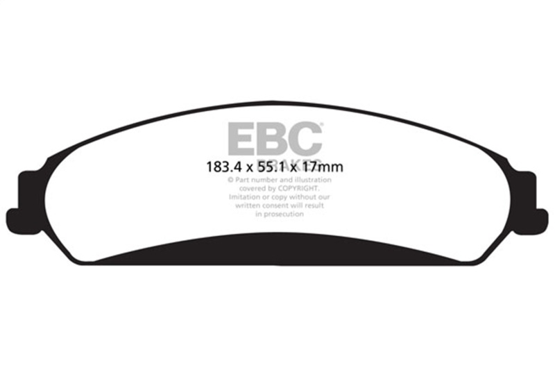 EBC 2011+ Chrysler 300C 5.7L Bluestuff Front Brake Pads - Image 3