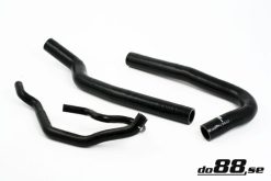 do88 Volvo 740/940 (w/T5 Engine) Coolant Hoses Black