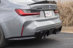 Dinan 21-27 BMW M3/M4 (G80/G82/G83) Valved Axleback Exhaust System - Black Tips - Image 12
