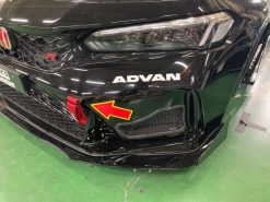 HKS Honda Civic Type R (FL5) Oil Cooler Carbon Fiber Air Duct - Image 4