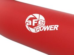 aFe 23-24 Ford Diesel Trucks V8-6.7L (td) BladeRunner Aluminum Hot and Cold Charge Pipe Kit - Red - Image 3