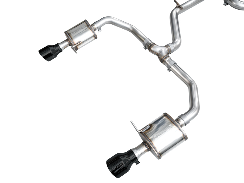AWE Tuning 22-25 Volkswagen Jetta GLI Touring Edition Exhaust - Diamond Black Tips - Image 14