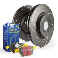 Alternative view of EBC S5 Kits Yellowstuff Pads and GD Rotors