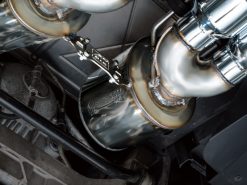 Alternative view of AWE Tuning C6 Chevrolet Corvette Z06/ZR1 Touring Edition Axle-Back Exhaust w/ Chrome Silver Tips