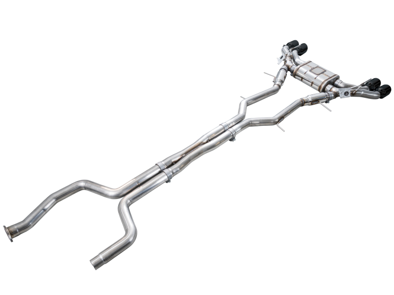 AWE Tuning 22-26 Cadillac CT5-V Blackwing SwitchPath Exhaust - Diamond Black Tips - Image 12