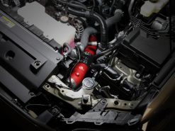 aFe 2024+ Toyota Tacoma BladeRunner 2.5in & 3in Aluminum Hot & Cold Charge Pipe Kit - Red - Image 9