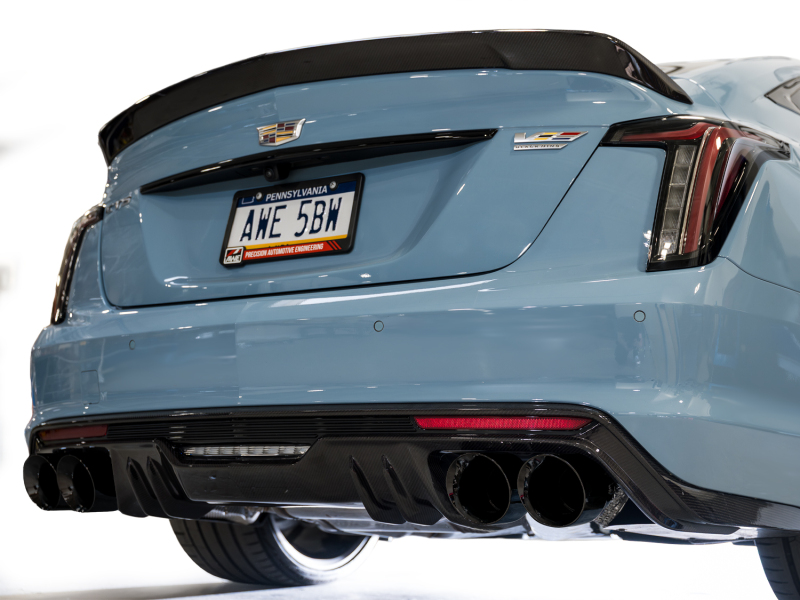 AWE Tuning 22-26 Cadillac CT5-V Blackwing SwitchPath Exhaust - Diamond Black Tips - Image 10