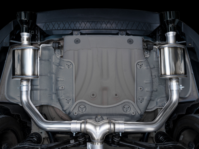 AWE Tuning 22-25 Volkswagen Jetta GLI Touring Edition Exhaust - Diamond Black Tips - Image 5