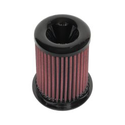 Alternative view of Injen 8-Layer Oiled Cotton Gauze Air Filter w/ Twist Lock - 3.5in ID / 5.5in Base / 6.3in H