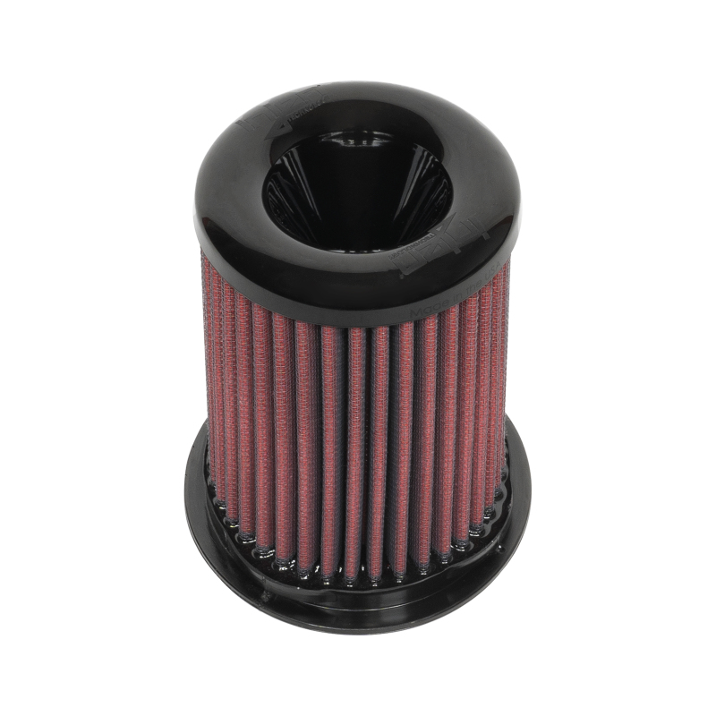 Injen 8-Layer Oiled Cotton Gauze Air Filter w/ Twist Lock - 3.5in ID / 5.5in Base / 6.3in H - Image 2