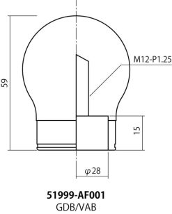 HKS 15-21 Subaru WRX STI 6MT Carbon Shift Knob - Image 3