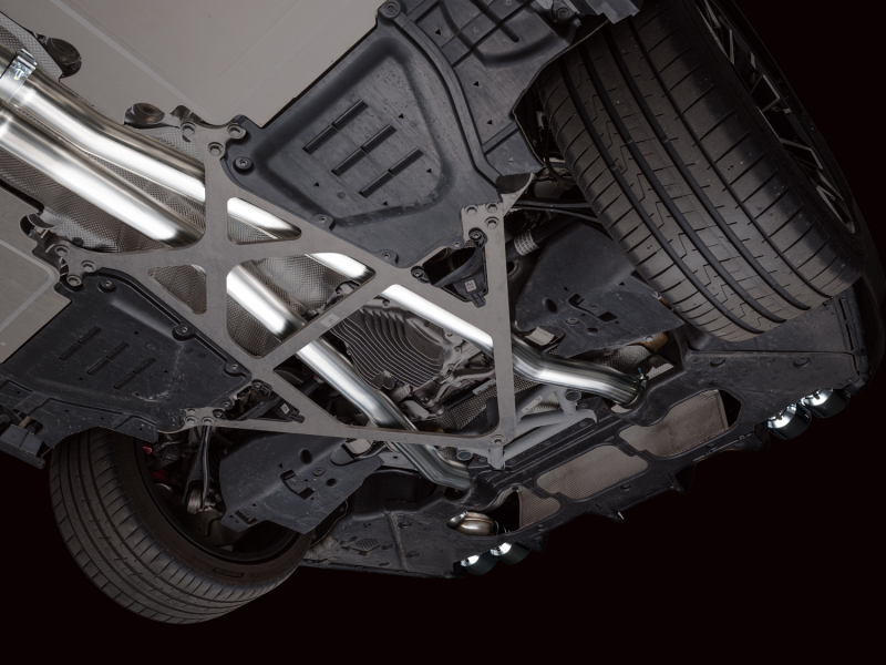 AWE Tuning BMW G90/G99 M5 Track Edition Cat-Back Exhaust - Chrome Silver Tips - Image 22