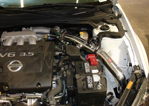 Injen 04-06 Altima 3.5L V6 Polished Cold Air Intake - Image 3