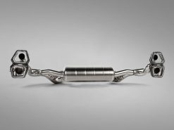 Akrapovic 23-24 BMW XM (G09) TwinPower Turbo V8 Hybrid Slip-On Race Line (Titanium) w/ Carbon Tips