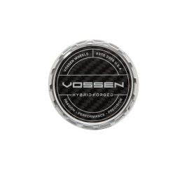 Vossen HF Carbon Billet Sport Cap 2.0 - Large (VHFL) - Transparent Clear - Twill Weave (Gloss)