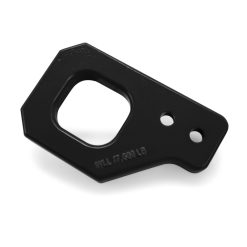 Alternative view of Mishimoto 2024+ Toyota Tacoma Recovery Points - Front - Black