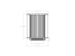 aFe Magnum FORCE Intake Replacement Air Filter w/ D2 Dura-Dry 4in Fx7in Bx7in Tx8in H - Image 6