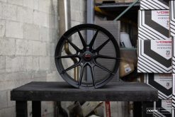 Vossen x Novitec NF10 22x12in - 5x114.3 BP - ET42 - Satin Black Ferrari GTC4Lusso Rear Wheel