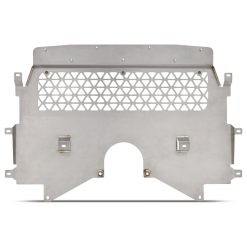 Alternative view of Mishimoto 2021+ BMW G80 M3 Skid Plate - Engine - Titanium