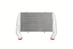 AMS Performance 2017+ Ford F150/Raptor 2.7L/3.5L EcoBoost High Mount Intercooler (Silver w/o Logo)